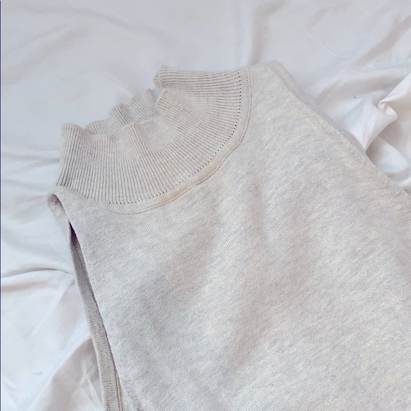 HIGH NECK SLIT BODYCON DRESS *MINK PINK* - Picture 2 of 4